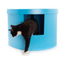 Kitangle Seamless Covered Litter Box :: Corner Style Front Entry