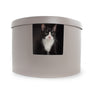 Kitangle Seamless Covered Litter Box :: Corner Style Front Entry