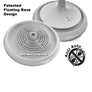 2-Bowl Raised Multi-cat Feeder with Ant-proof Base from Catswall