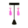 Hauspanther Retro Cat Acrylic Earrings