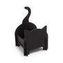 Kitty Caddy: Black Cat Desk Organizer
