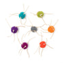 Spider Spheres Wool Felt Cat Toys (Set of 2 toys)