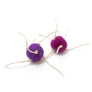 Spider Spheres Wool Felt Cat Toys (Set of 2 toys)