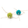 Spider Spheres Wool Felt Cat Toys (Set of 2 toys)
