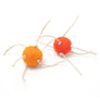 Spider Spheres Wool Felt Cat Toys (Set of 2 toys)