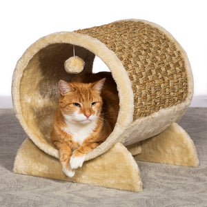 Cozy Tunnel Cat Hideaway from Prevue Pet