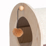 Wooden Cat Hideaway & Sisal Scratcher from Armarkat
