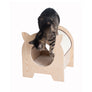 Wooden Cat Hideaway & Sisal Scratcher from Armarkat