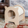 Wooden Cat Hideaway & Sisal Scratcher from Armarkat