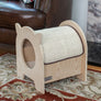 Wooden Cat Hideaway & Sisal Scratcher from Armarkat