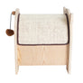 Wooden Cat Hideaway & Sisal Scratcher from Armarkat