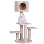 46" Multi-platform Premium Wood Cat Tree from Armarkat