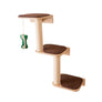 Wall-mounted Wooden Cat Steps from Armarkat