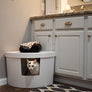 Kitangle Seamless Covered Litter Box :: Corner Style Front Entry