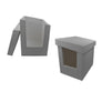 Kitangle Seamless Covered Litter Box :: Slope Style XL