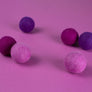 Eco-friendly Wool Felt Ball Cat Toys (Set of 3 toys)