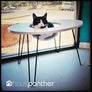 Hauspanther NestEgg Raised Cat Bed & Side Table by Primetime Petz
