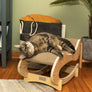 Wooden Cat Rocking Chair & Scratcher from Armarkat