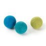 Eco-friendly Wool Felt Ball Cat Toys (Set of 3 toys)