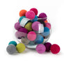 Eco-friendly Wool Felt Ball Cat Toys (Set of 3 toys)