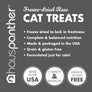 Hauspanther Freeze-dried Raw Complete & Balanced Cat Treats 1.5 oz. MADE IN THE USA