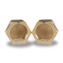 Wall-mounted Hexagonal Wood Climber & Hideaway from Armarkat (set of 2)
