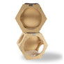 Wall-mounted Hexagonal Wood Climber & Hideaway from Armarkat (set of 2)