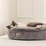 NEW! Luxe Round Plush Cat Bed from Armarkat