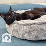 NEW! Luxe Round Plush Cat Bed from Armarkat