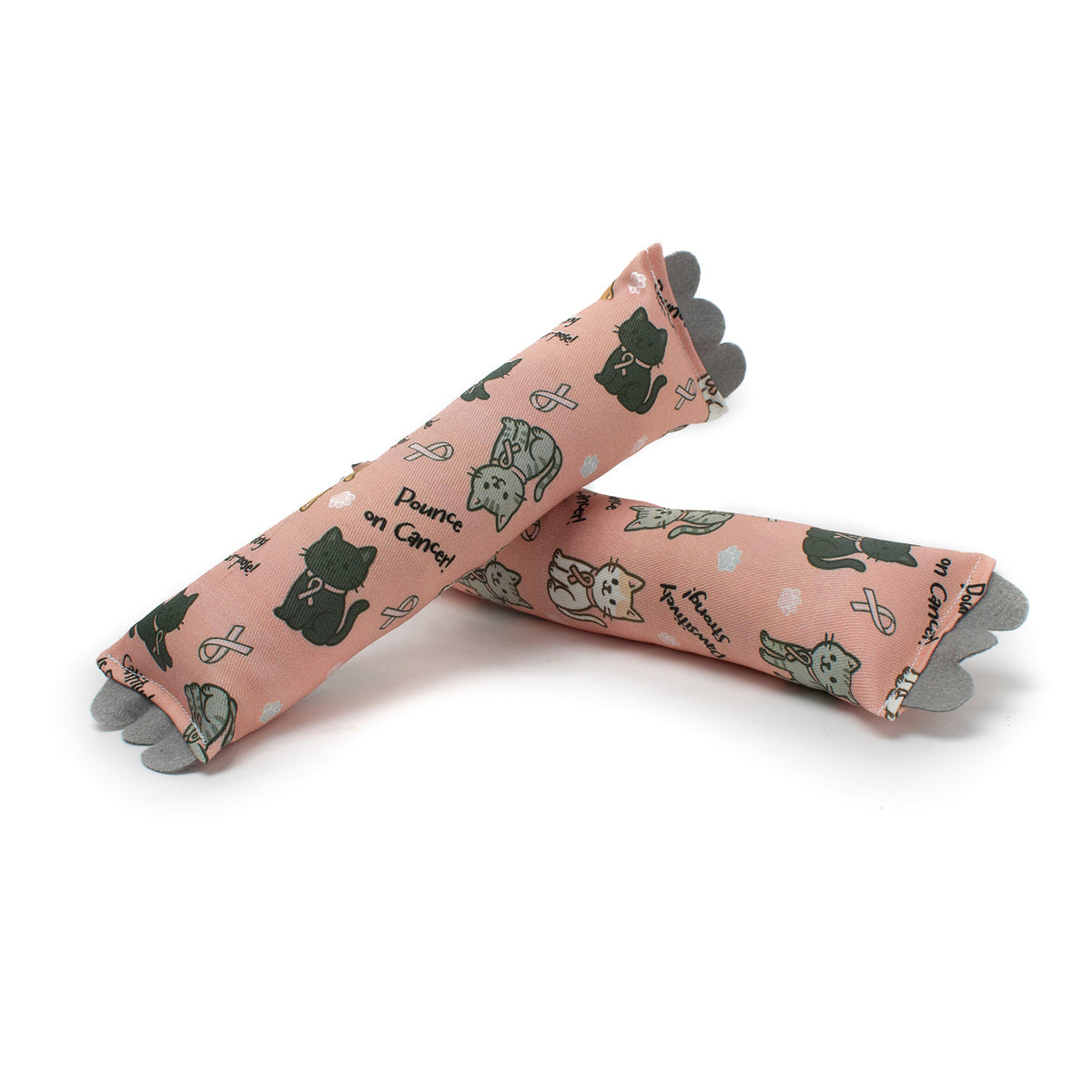 Breast Cancer Words of Encouragement Catnip Cat Toys