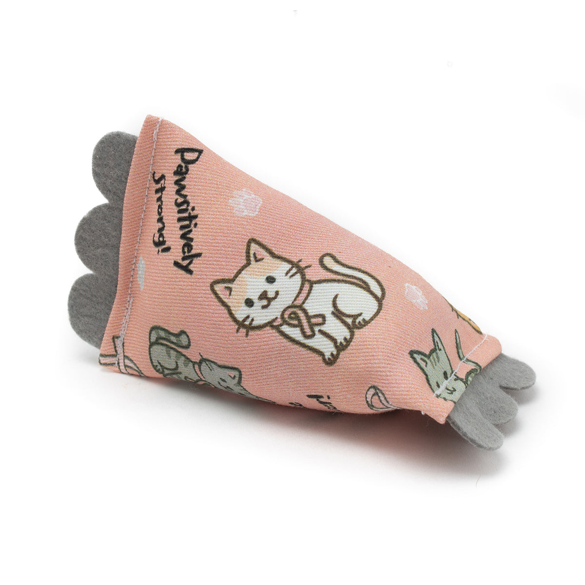 Breast Cancer Words of Encouragement Catnip Cat Toys