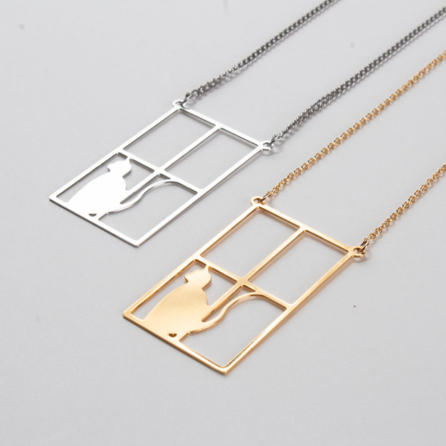 Cat Modern Designer Cat Pendants