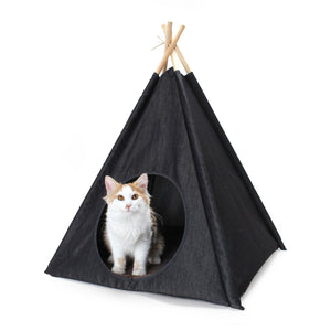 black cat tent Cozy Cove Cat Tent from P.L.A.Y. – hauspanther