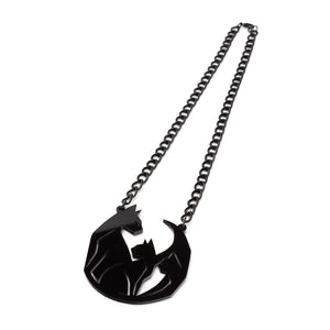 Cat Trio Acrylic Pendant