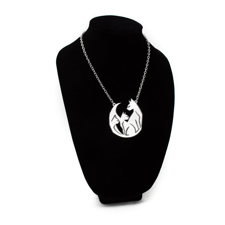 Cat Trio Acrylic Pendant