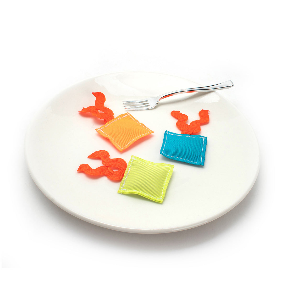 Catnip Ribbon Ravioli (set of 3 toys)