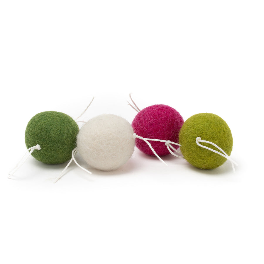 Felt Candy Balls (set of 4 toys)