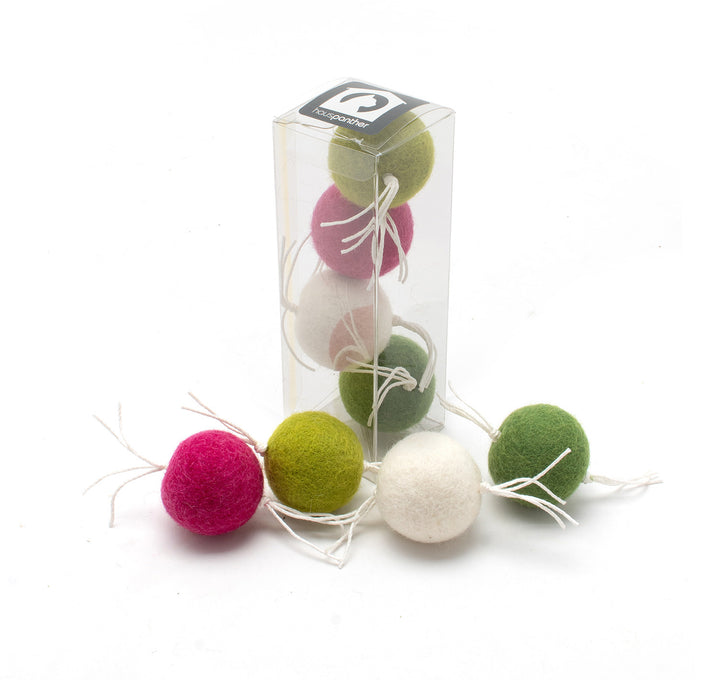 Felt Candy Balls (set of 4 toys)