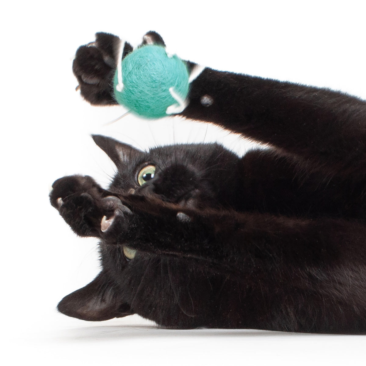 Spider Spheres Wool Felt Cat Toys