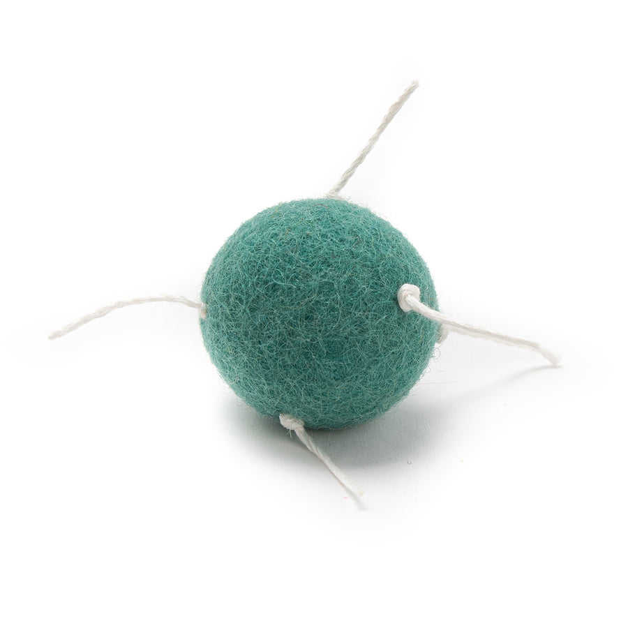 Spider Spheres Wool Felt Cat Toys