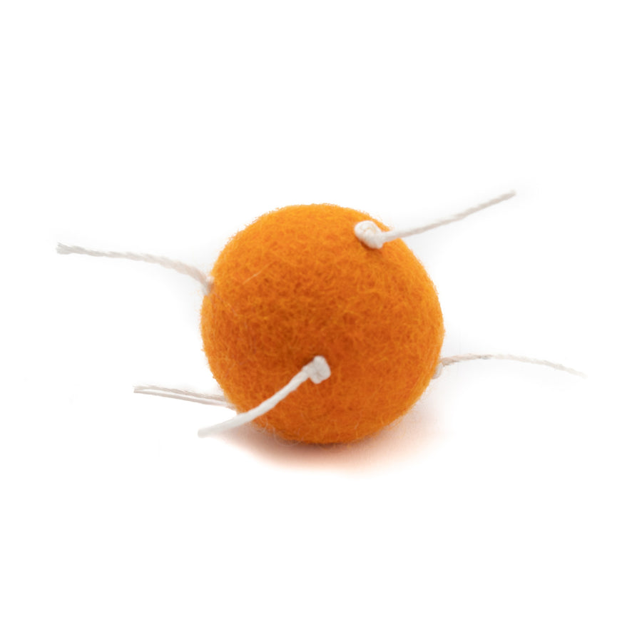 Spider Spheres Wool Felt Cat Toys
