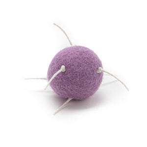 Spider Spheres Wool Felt Cat Toys