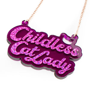 "Childless Cat Lady" Pendant