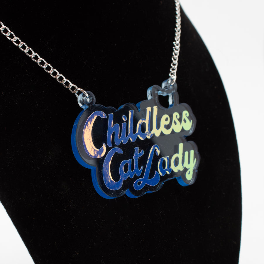 "Childless Cat Lady" Pendant