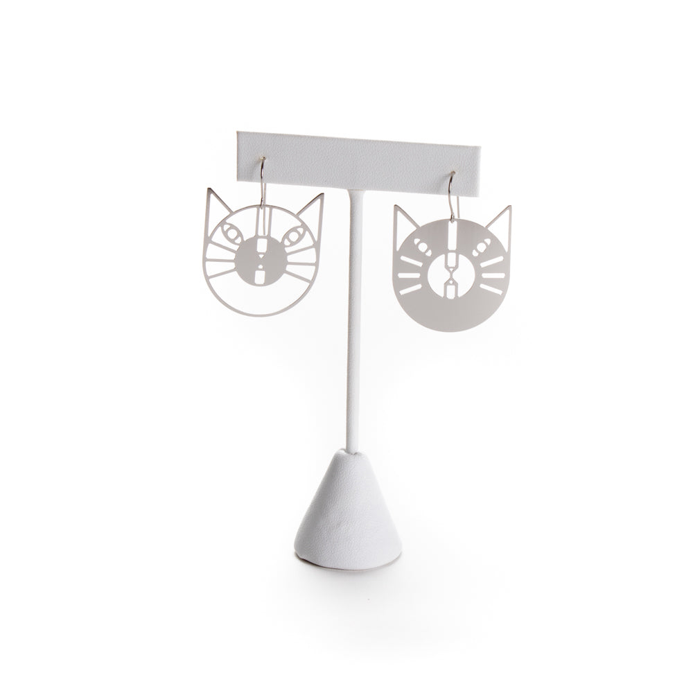 Cat Modern Designer Cat Earrings
