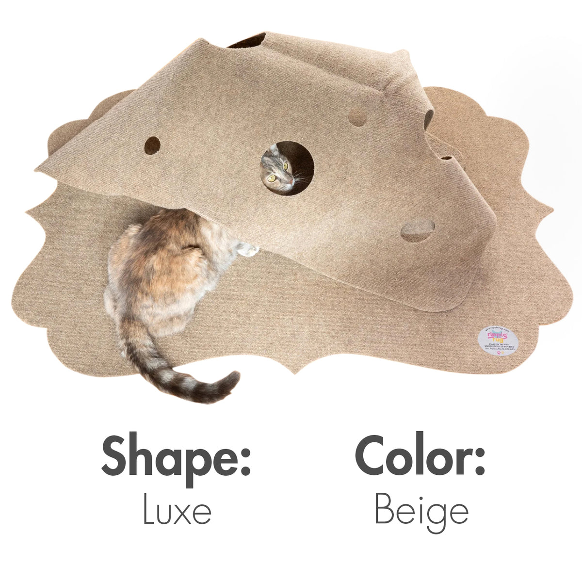 The Ripple Rug Cat Activity Mat - Made in the USA