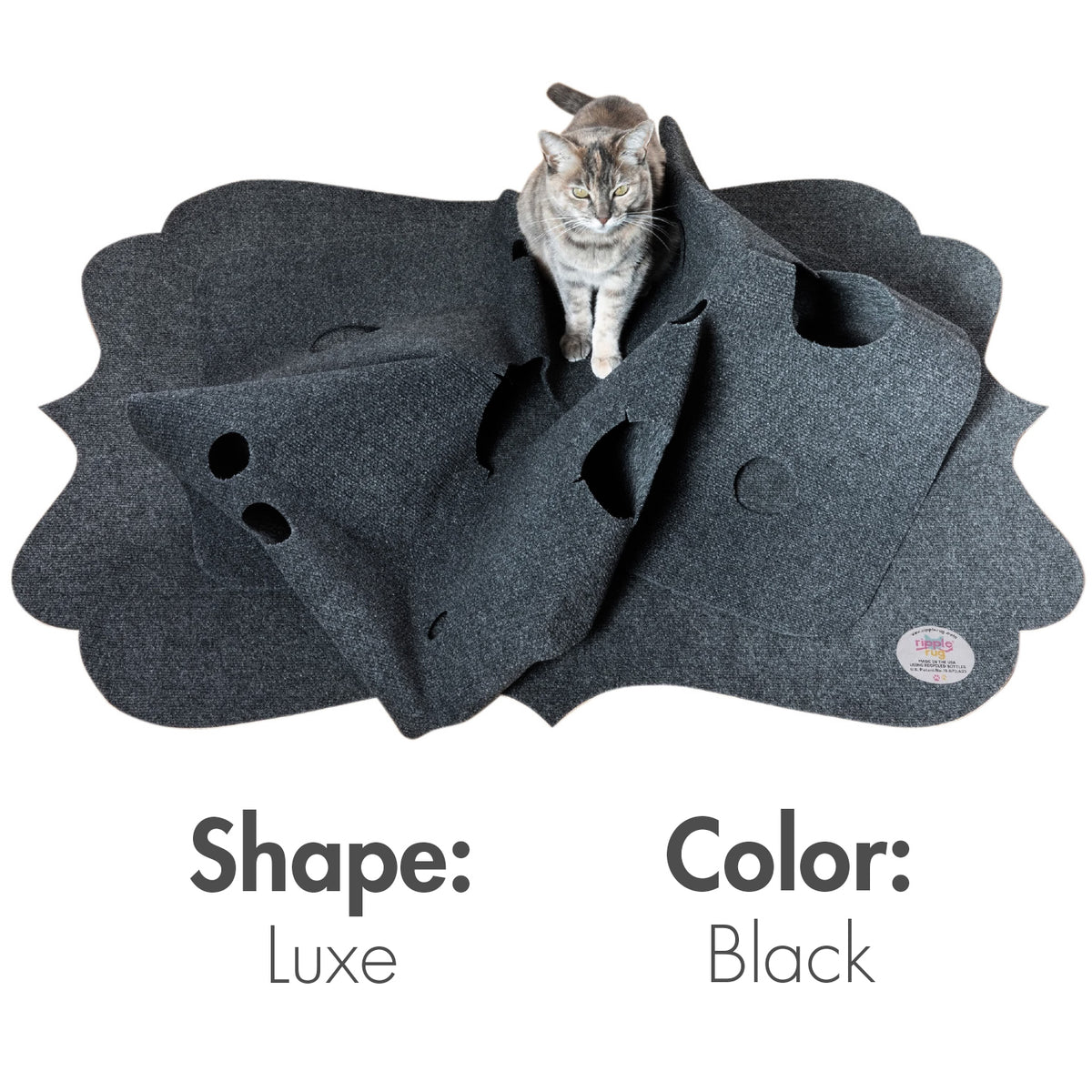 The Ripple Rug Cat Activity Mat - Made in the USA