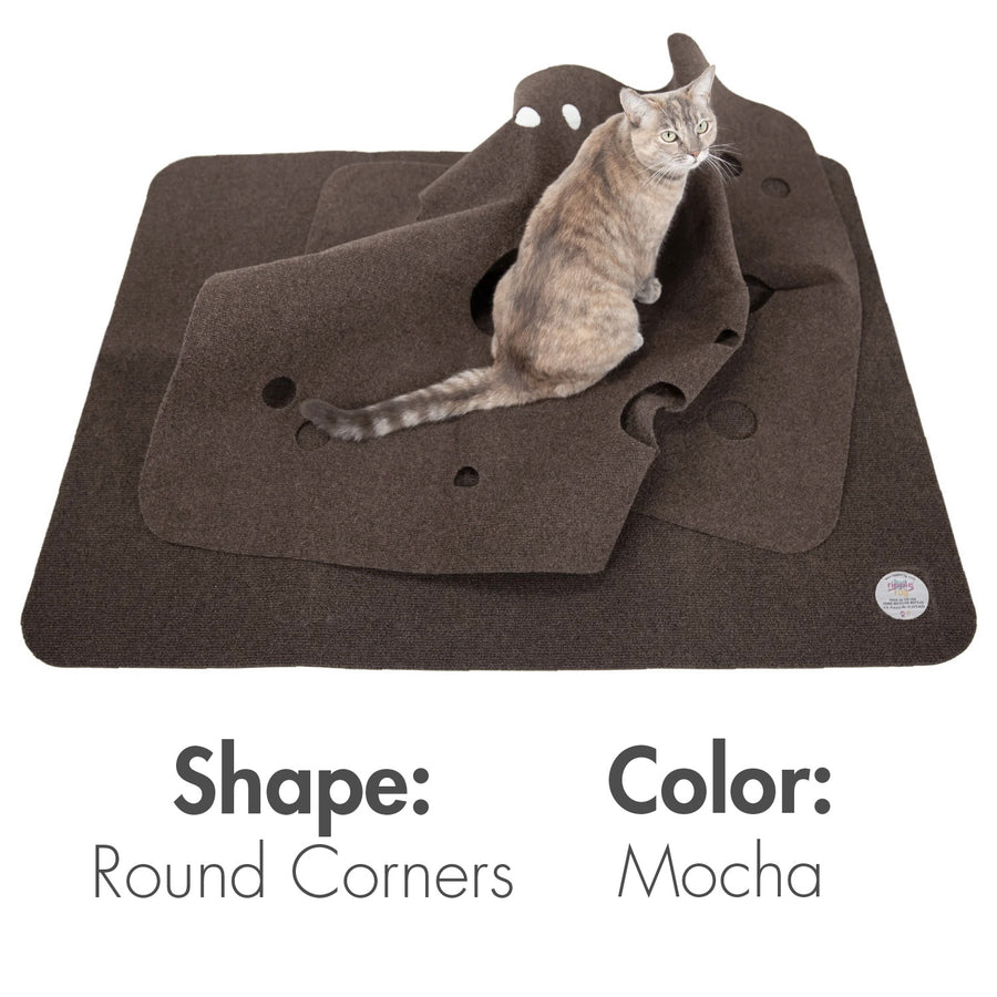 The Ripple Rug Cat Activity Mat - Made in the USA