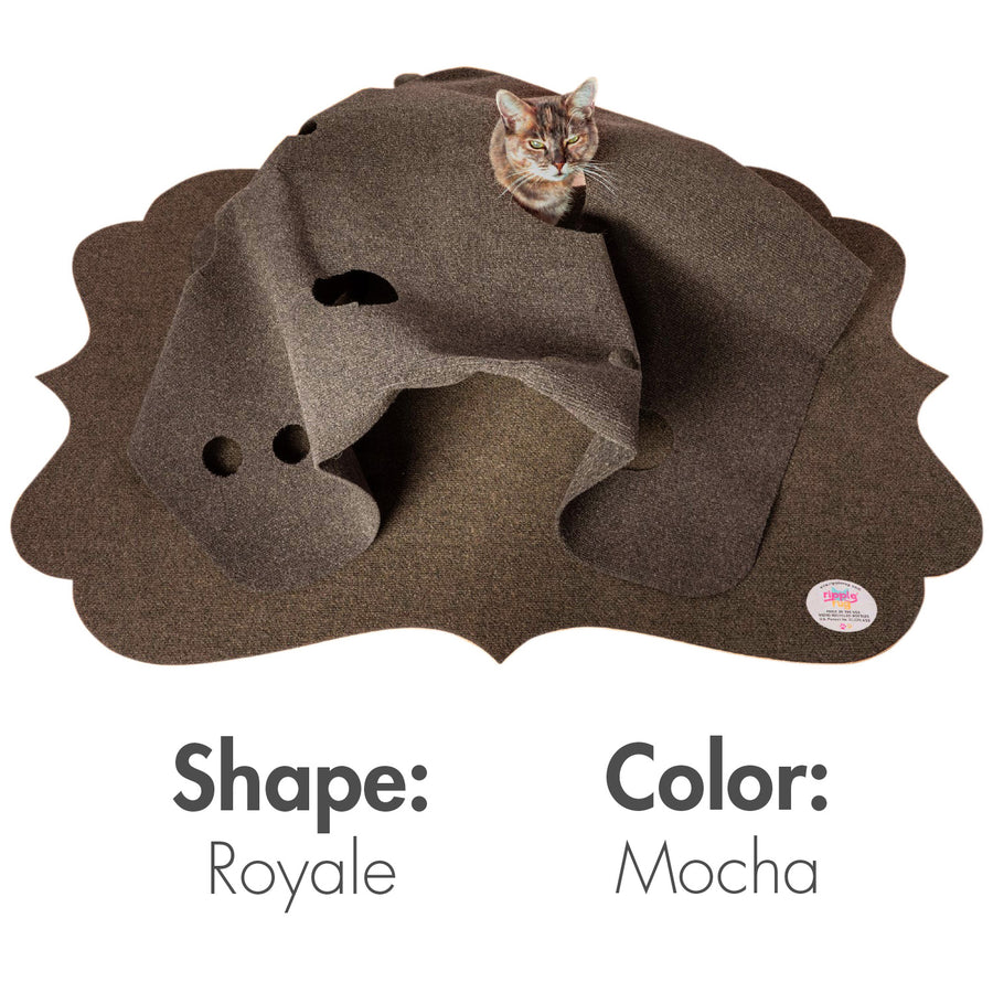 The Ripple Rug Cat Activity Mat - Made in the USA