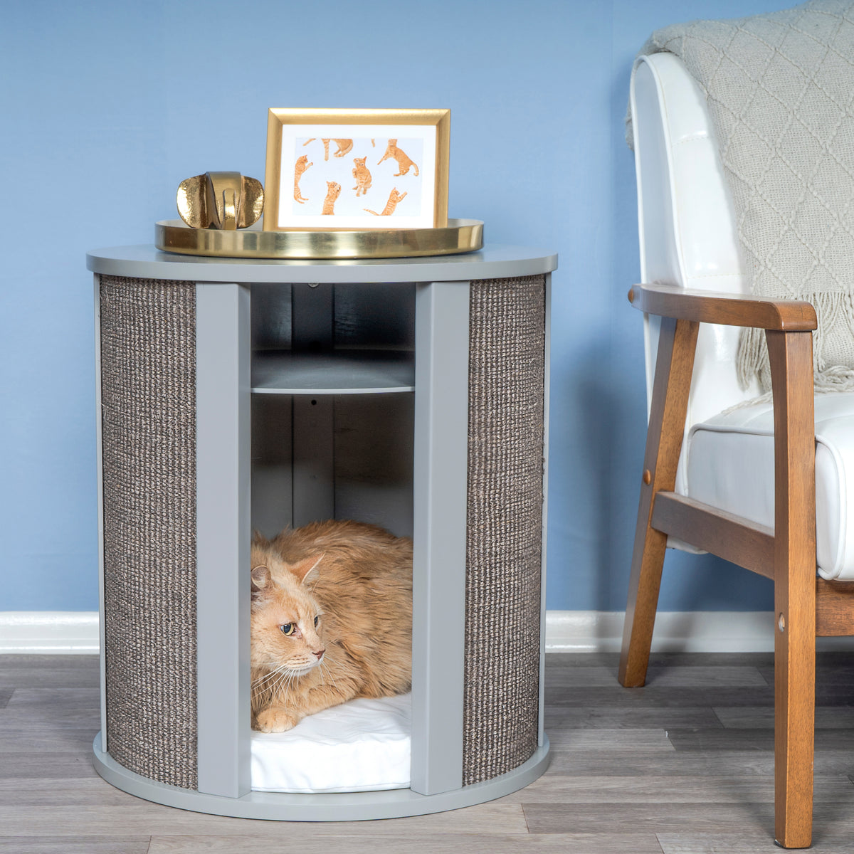 Purrrrfect End Table from The Refined Feline